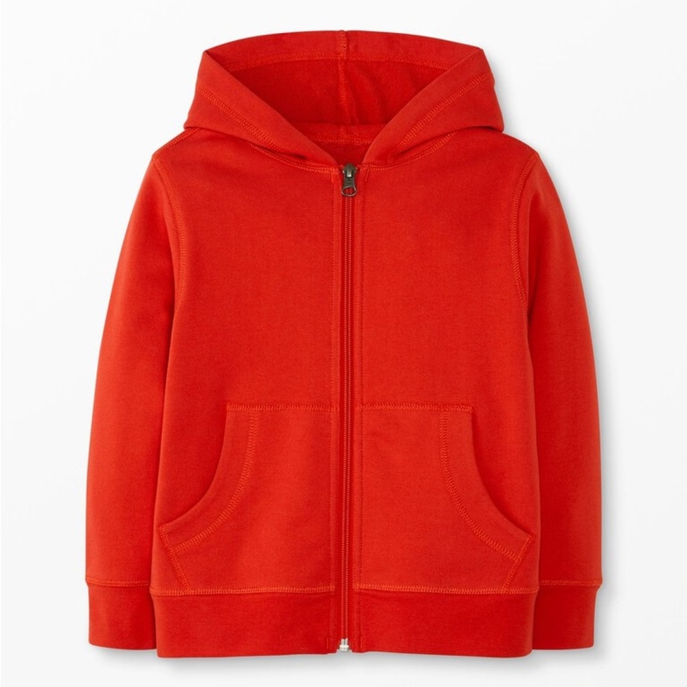 Red survivor hoodie Hanna Anderson size 5